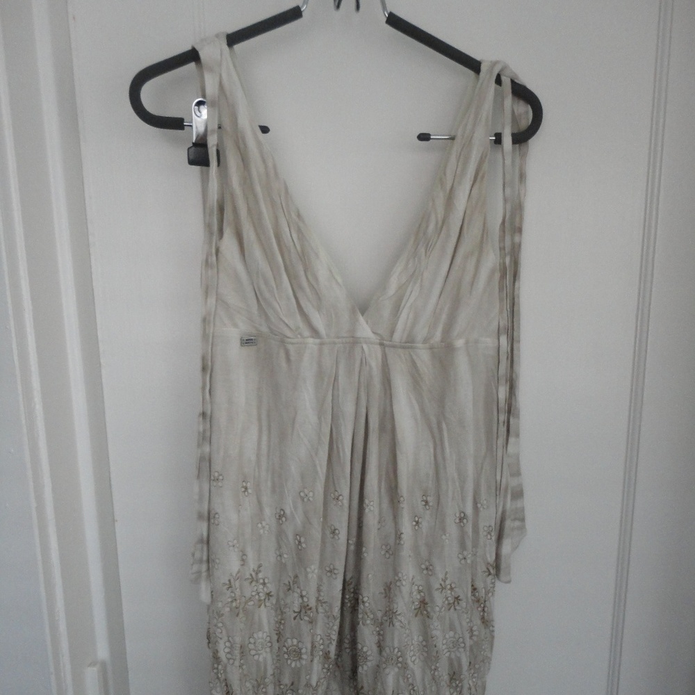 Miss Sixty Tan Summer Beach Dress